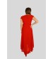 Nalanda Asimetrik Tasarım Şifon Elbise 0136