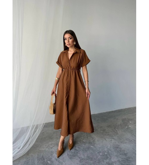 Yeni Sezon Manavgat Crushli Modal Elbise - Luara (20250504_133427)