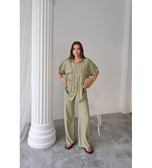 9692 Yeni Sezon Keten Gömlek Pantolon Takim Ssmmll - Carolina (20250525_115316)