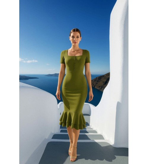 Scuba Krep Elbise - Luísa (20250503_112502)