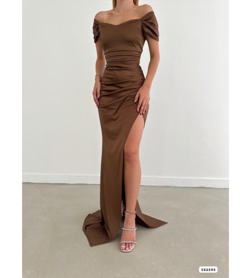 Saten Kumaş Elbise - Maria Fernanda (582595)