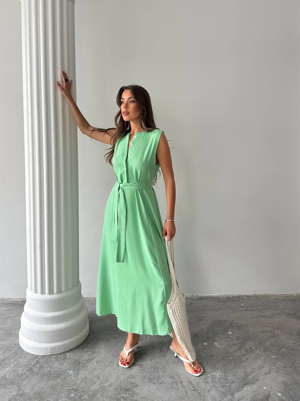 ‎Yeni Sezon Keten Elbise  - Maria Flor (20250518_115703)