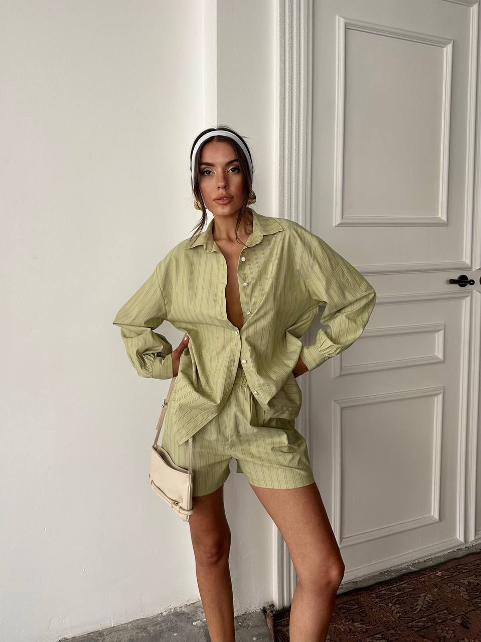 Yeni Sezon Poplin Şort Gömlek Takim Ssmmll - Maya (20250525_115737)