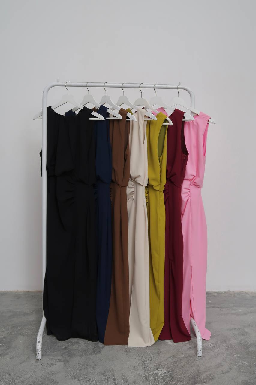 Yeni Sezon Zara Model Elbise Crep Kumaş Ssmmll - Melissa (20250525_121938)