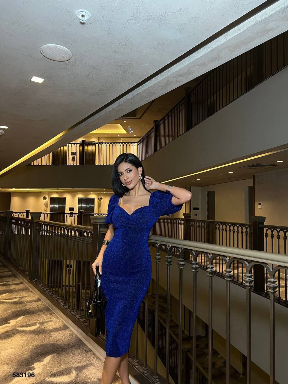 Flowers Kumaş Elbise Model Kodu 583196 S - Brenda (20250508_133500)