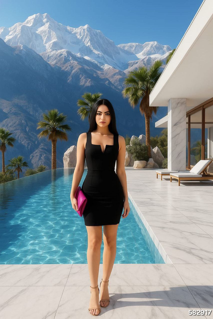 Scuba Krep Elbise - Isabela (20250521_111845)