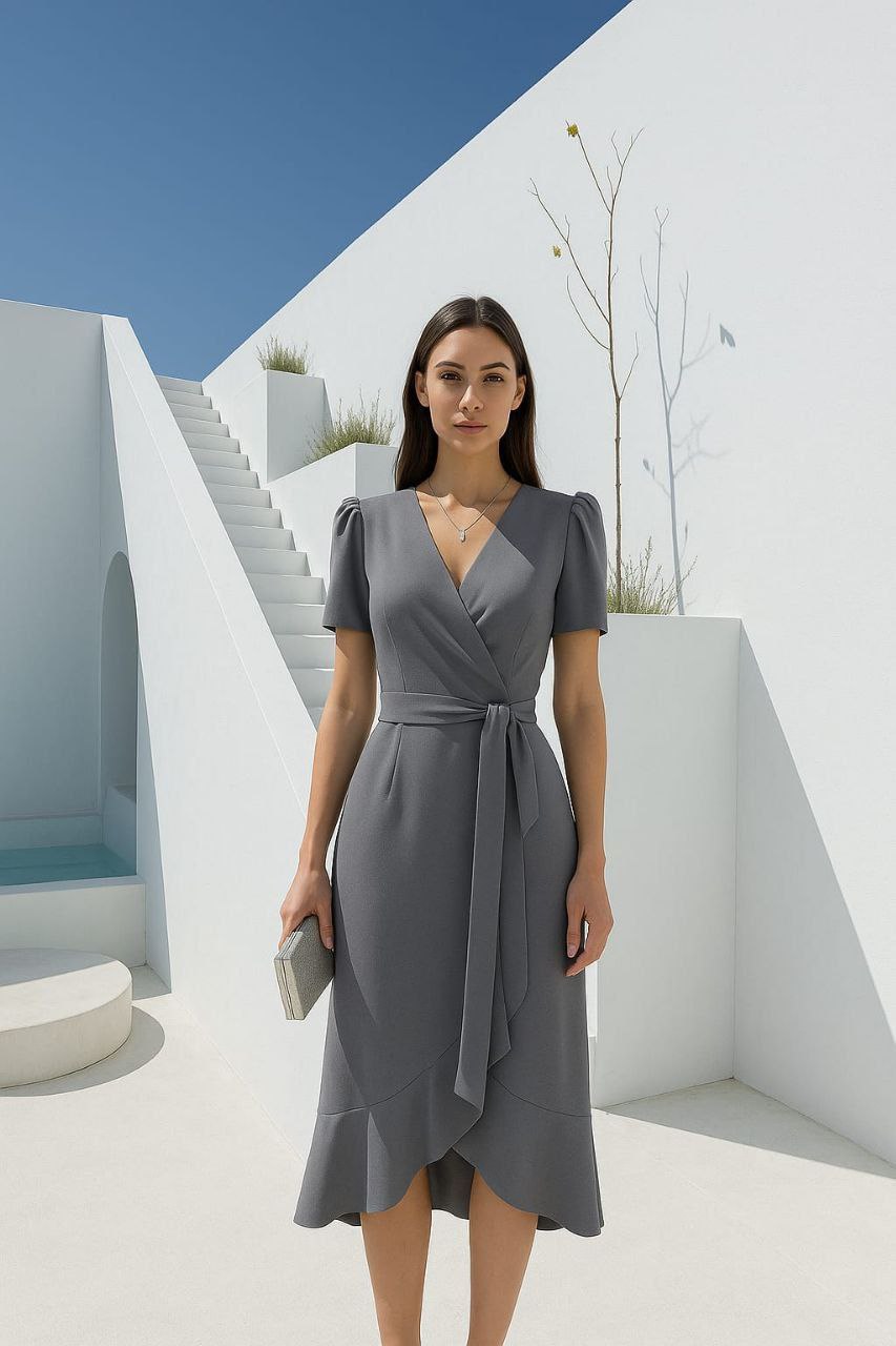 Scuba Krep Elbise - Nina (20250529_120501)