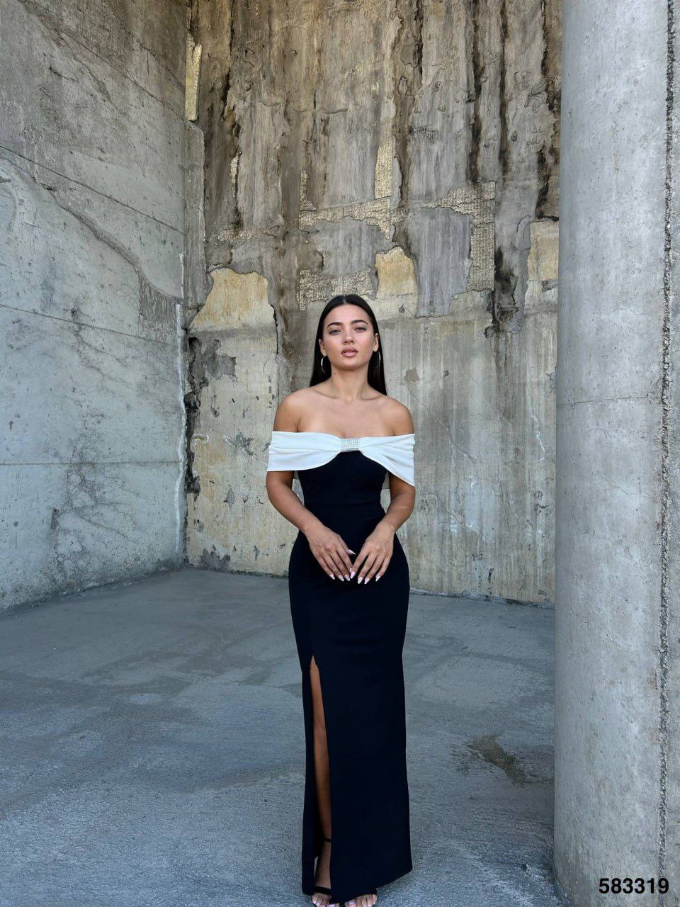 Scuba Krep Elbise - Sarah (583353)