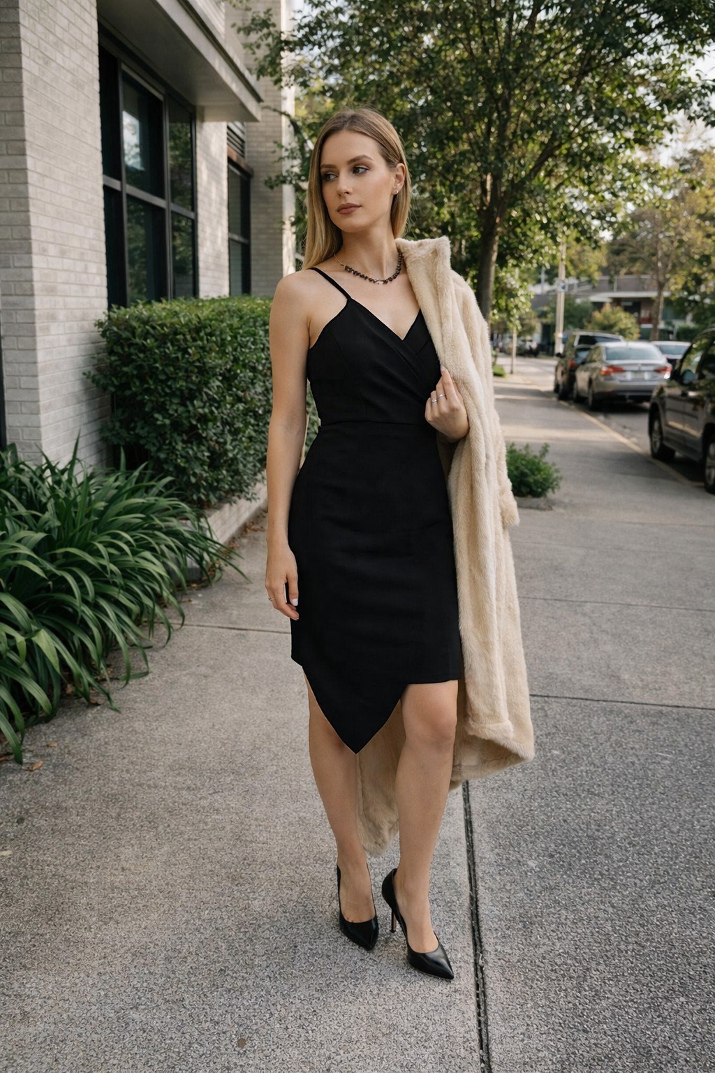 Richelle Askılı Tasarım Mini Elbise 0073