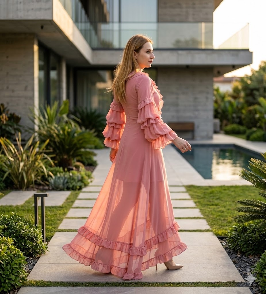 Madora Şifon Abiye Elbise 0204