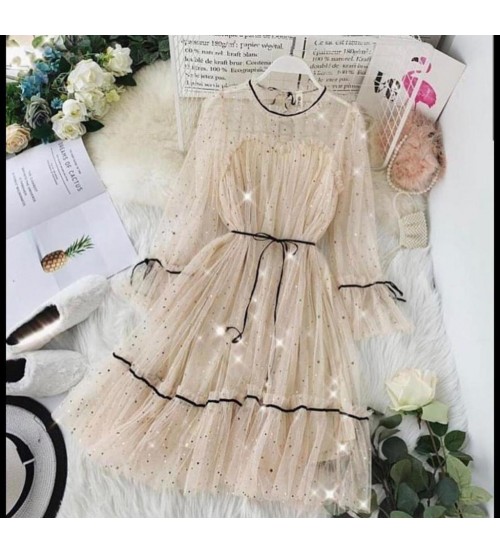 SİM KUMAŞ ELBİSE  0076